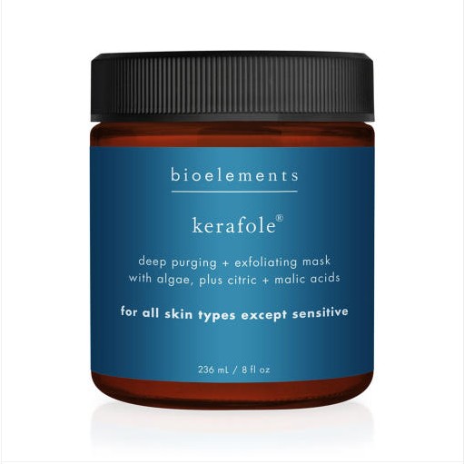 bioelements kerafole deep purging 顔用角質除去マスク236ml