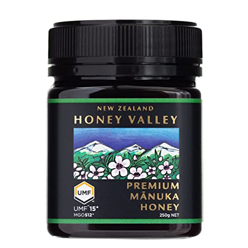 HONEY VALLEY プレミアム マヌカハニー UMF15+ 250g MGO512+ 正規品 100% Pure New Zealand Honey ハニーバレー 4,959円