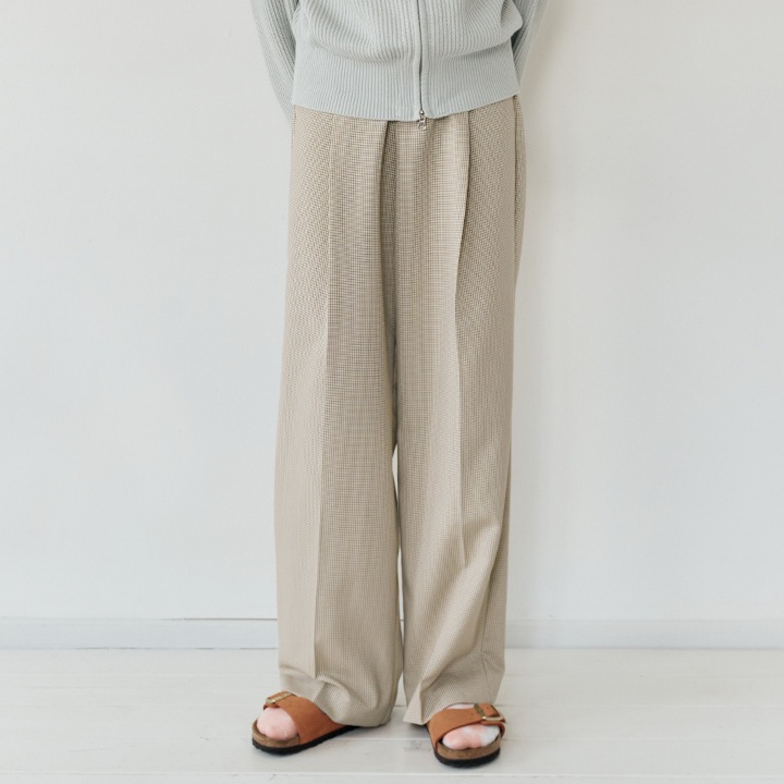 [rocci rocci] Pintuck Long Wide Pants (2 color)