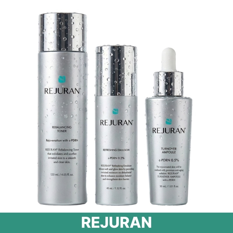 【シルバー3種セット】 ターンオーバーアンプル 30ml + リバランシングトナー 120ml + リフレッシングエマルジョン 45ml