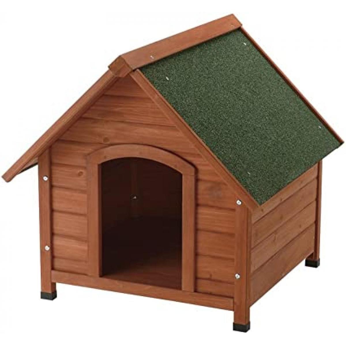 リッチェル Richell 木製犬舎 700 ドッグハウス 犬小屋 犬舎 屋外 木製 天然木 脚部カバー 快適ハウス