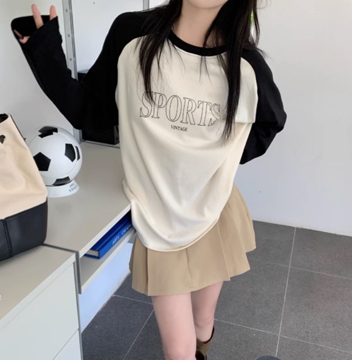 トップス カットソー プルオーバー トレーナー 袖あり 長袖 襟なし 丸襟 ワイド かわいい 大人可愛い きれいめ シンプル カジュアル おしゃれ お洒落 大人女子 こなれ感 ラフ ルーズ 個性的