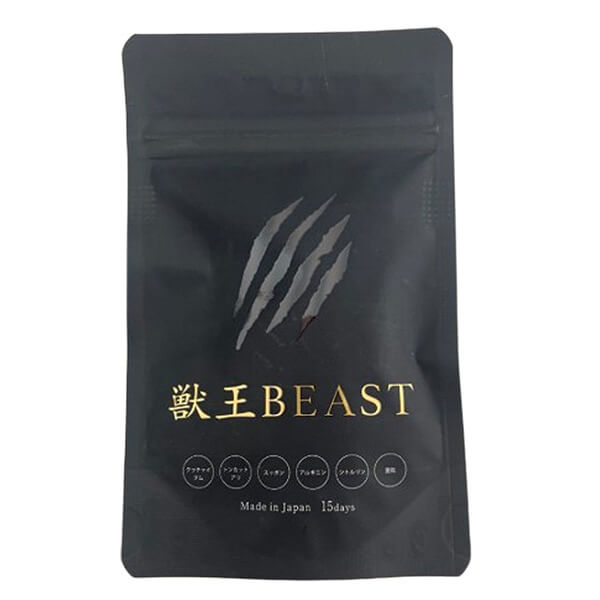 獣王BEAST 45粒 15日分 亜鉛 サプリ サプリメント カプセル 栄養機能食品