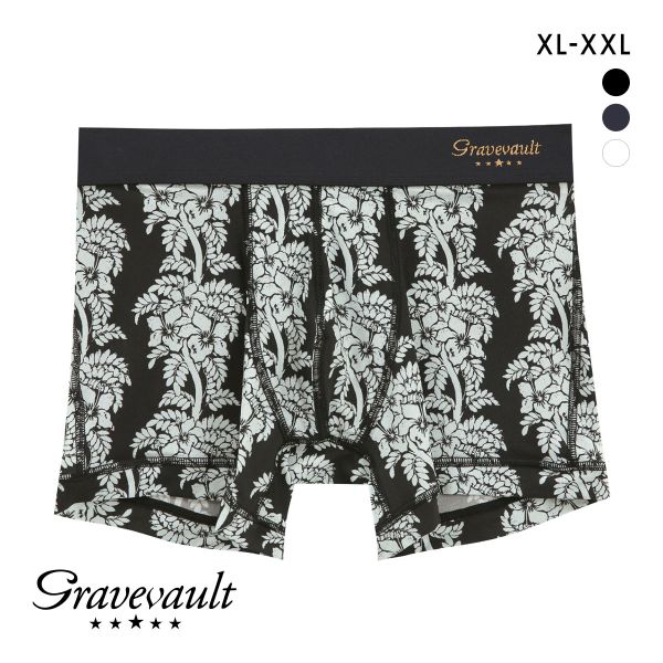 グレイブボールト aloha ショート ボクサーパンツ XL XXL メンズ 前閉じ 日本製 Gra