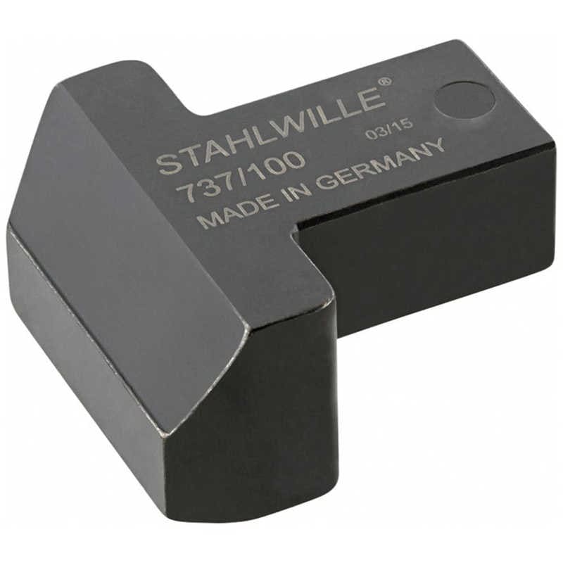 STAHLWILLE　ジョイントサイズ9×12mm トルクレンチ差替ブランクエンドヘッド　737/100