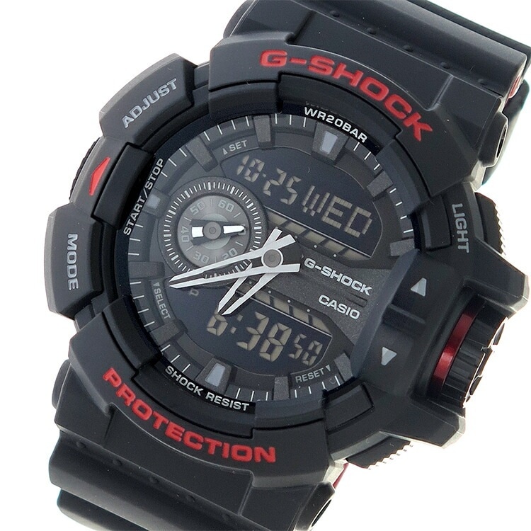 カシオ CASIO Gショック G-SHOCK クオーツ メンズ 腕時計 GA-400HR-1A ブラック