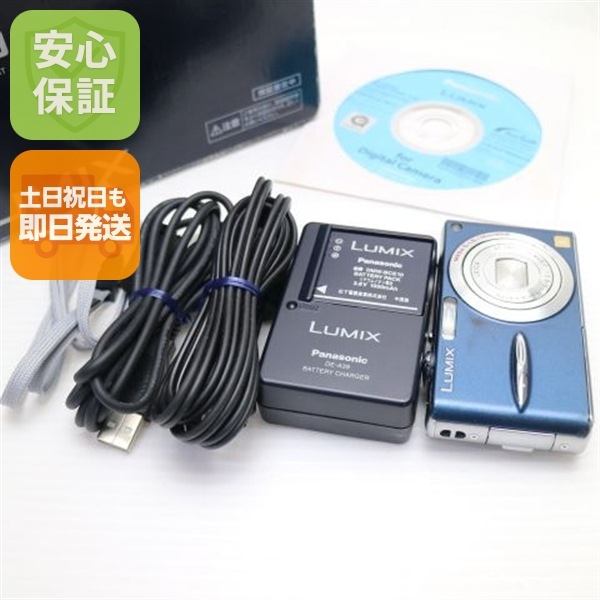 美品 DMC-FX30 アーバンブルー Panasonic LUMIX デジカメ 78