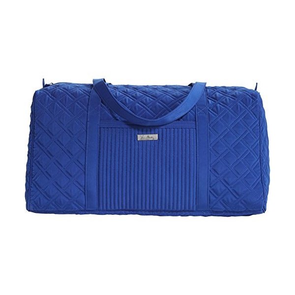 Vera Bradley Large Duffel Travel Bag Cobalt 並行輸入品