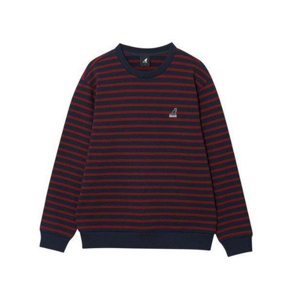 M 長袖Tシャツ CQK KRFC-RT17840NV クラシックロゴストライプ スウェットシャツ 1784 ネイビー