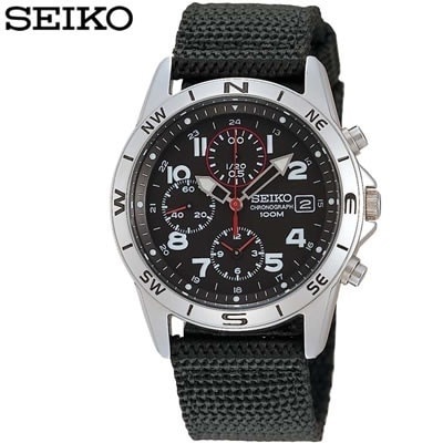 正規品 セイコー 腕時計 メンズ SND399PC ブラック SEIKO