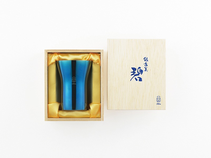 「碧銀古美（ぎんふるみ）」18-8ステンレスタンブラー・小