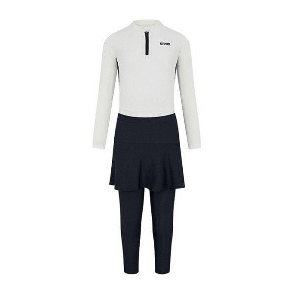 女の子レナレジャーラッシュガードセット(A4BG1GS01_WHT)