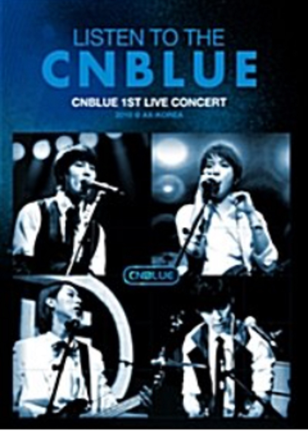 CNBLUE listen to the CNBLUE AX@Korea Concert Their 1st Concert 2disc/ 未開封