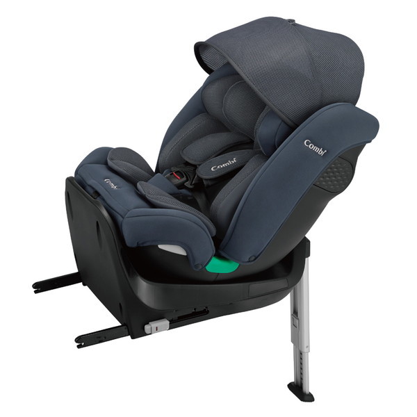 コンビ クルムーヴ ロング R129 エッグショック EA ブルー BL 119801 チャイルドシート (新生児～10才頃まで) 保証期間：4年