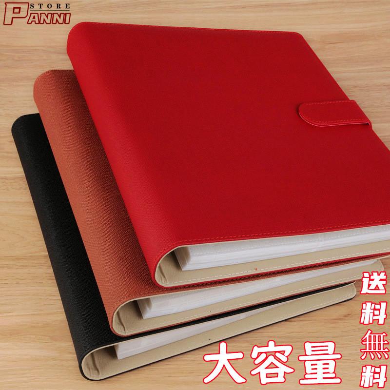 名刺入れ フォトアルバム 【新品現品】アルバム 写真 大容量 写真入れ 相片集 こども写真写真整理 超透明 高級感 切手入れ チケット入れ 旅行