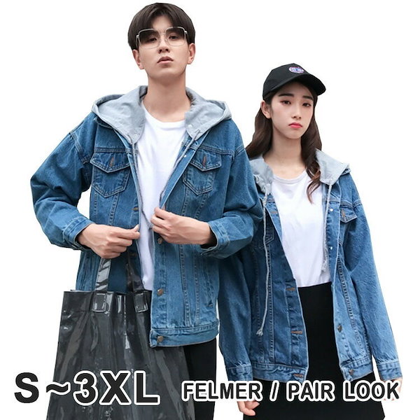 新品未使用 ペアルック デニムジャケット notch.｜オーバーサイズデニムジャケット | Rakuten Fashion