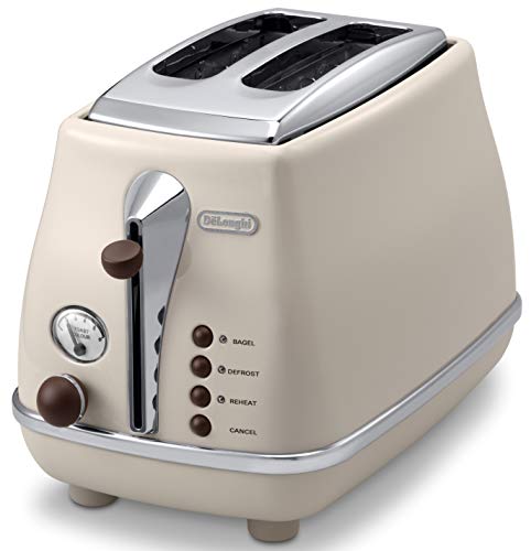 De Longhi (デロンギ) ポップアップトースター アイコナ・ヴィンテージ CTOV2003J