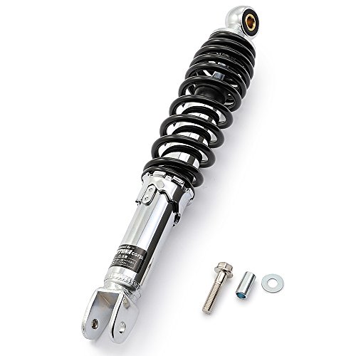 デイトナ ユニバーサルリアショック メッキ/ブラック 310mm 73542
