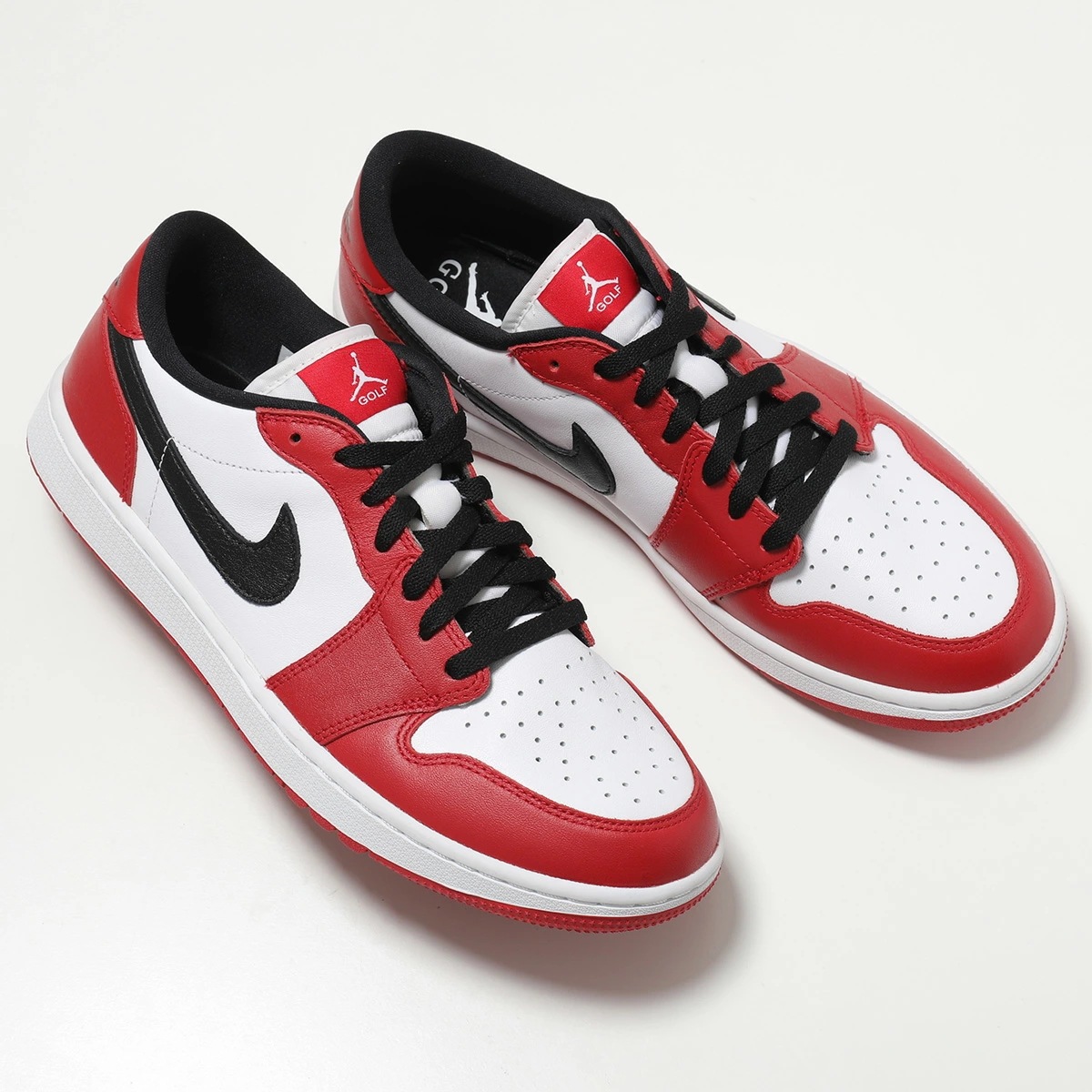 NIKE ナイキ スニーカー AIR JORDAN 1 LOW GOLF エア ジョーダン 1 ロー ゴルフ DD9315-600 メンズ ローカット シューズ 靴 VARSITY-RED-BLACK