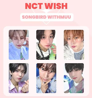NCTWISH songbird YUSHIユウシ　トレカ　タワレコ特典 nctwish songbird 特典