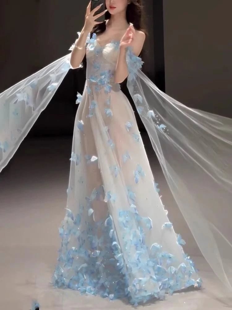 女性のためのドレススーパーモーニンブハイエンドの大人のエチケットドレスプリンセススカート誕生日パーティー