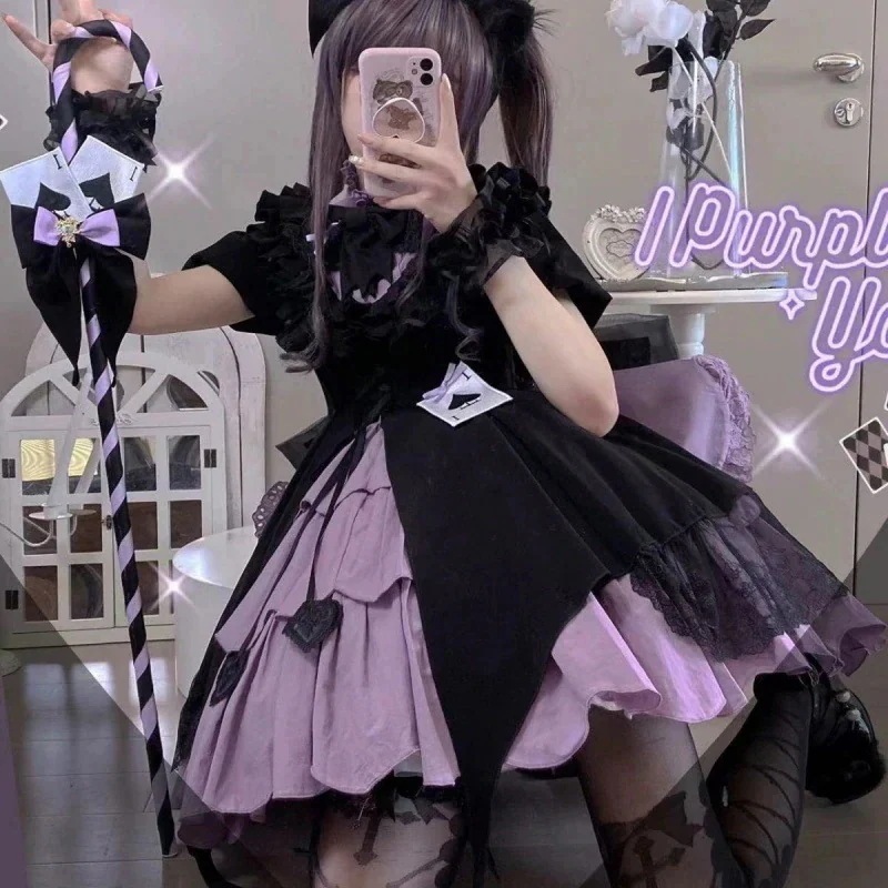 【早得!!特別価格】女の子モンスタースペードウィザードガールスモールハイウエスト半袖 コスチューム