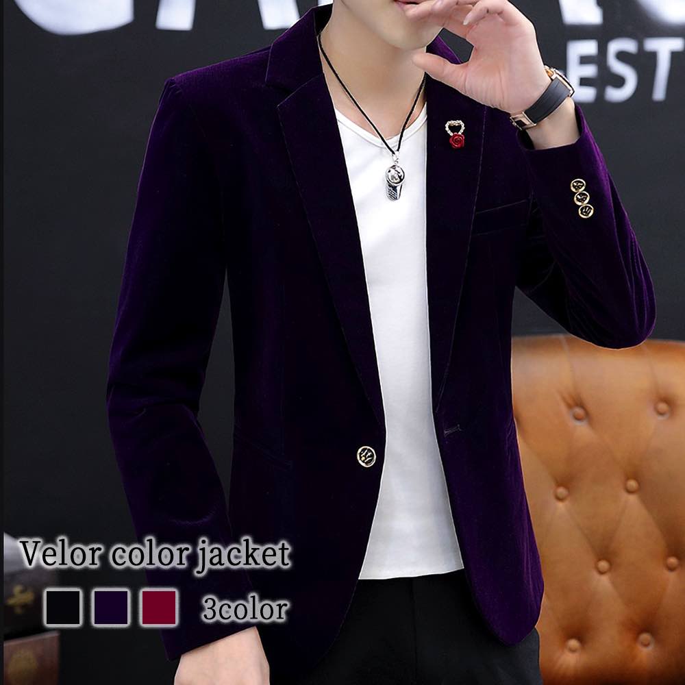 テーラードジャケット メンズ ベロアカラージャケット テーラードジャケット おしゃれ 秋 中綿 冬 チェック 30代 ブルゾン カジュアル ステンカラー 厚手 ブランド ジャケット 40代 白 Tシャ