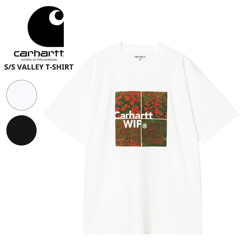 カーハート ダブリューアイピー メンズ 半袖 Tシャツ Carhartt WIP ショートスリーブバレーTシャツ トップス Tシャツ i034657