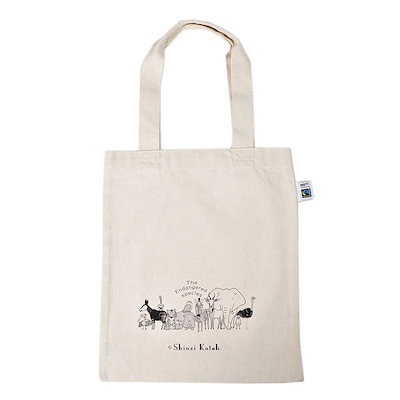 Qoo10] トートバッグ トートバッグ 絶滅危惧種