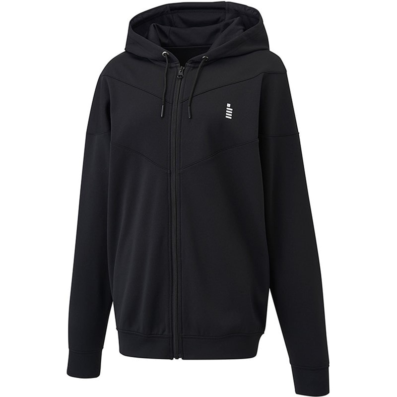 Lウラキモウストレッチジップアップパーカ テニスWUPニットジャケット (w2441-39)