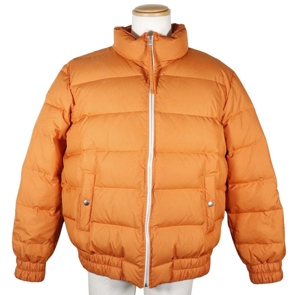 theory セオリー ダウンジャケット ポリエステル オレンジ レディース 中古品