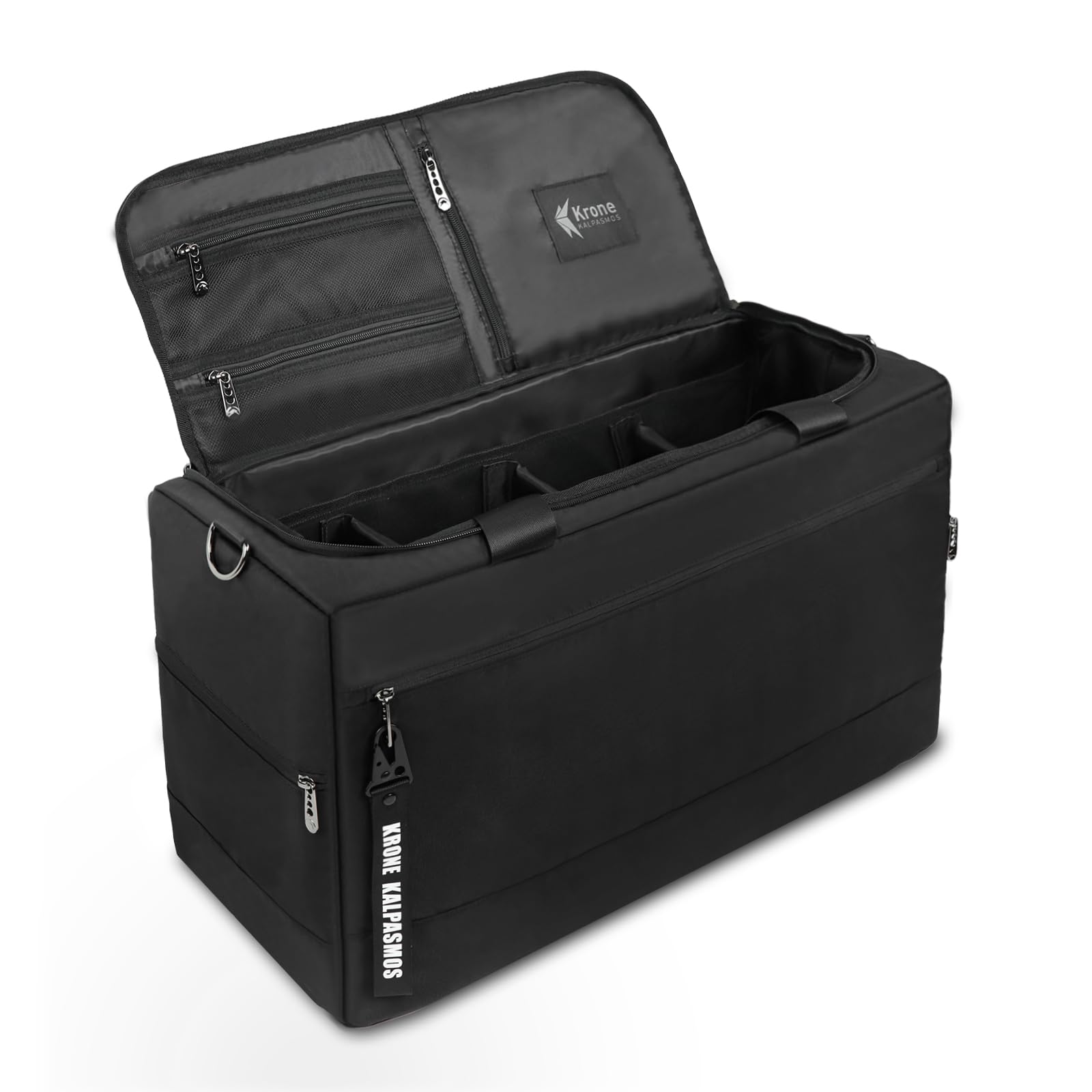 Krone Kalpasmos-classic 旅行/スニーカーヘッドギフト/アウトドアスポーツバッグ/ジムバッグ/多機能トラベルダッフルバッグ3つの調節可能な仕切りとショルダーストラップナイロン