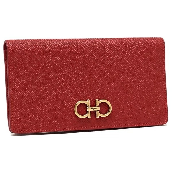 レディース長財布 LIPSTICK レッド