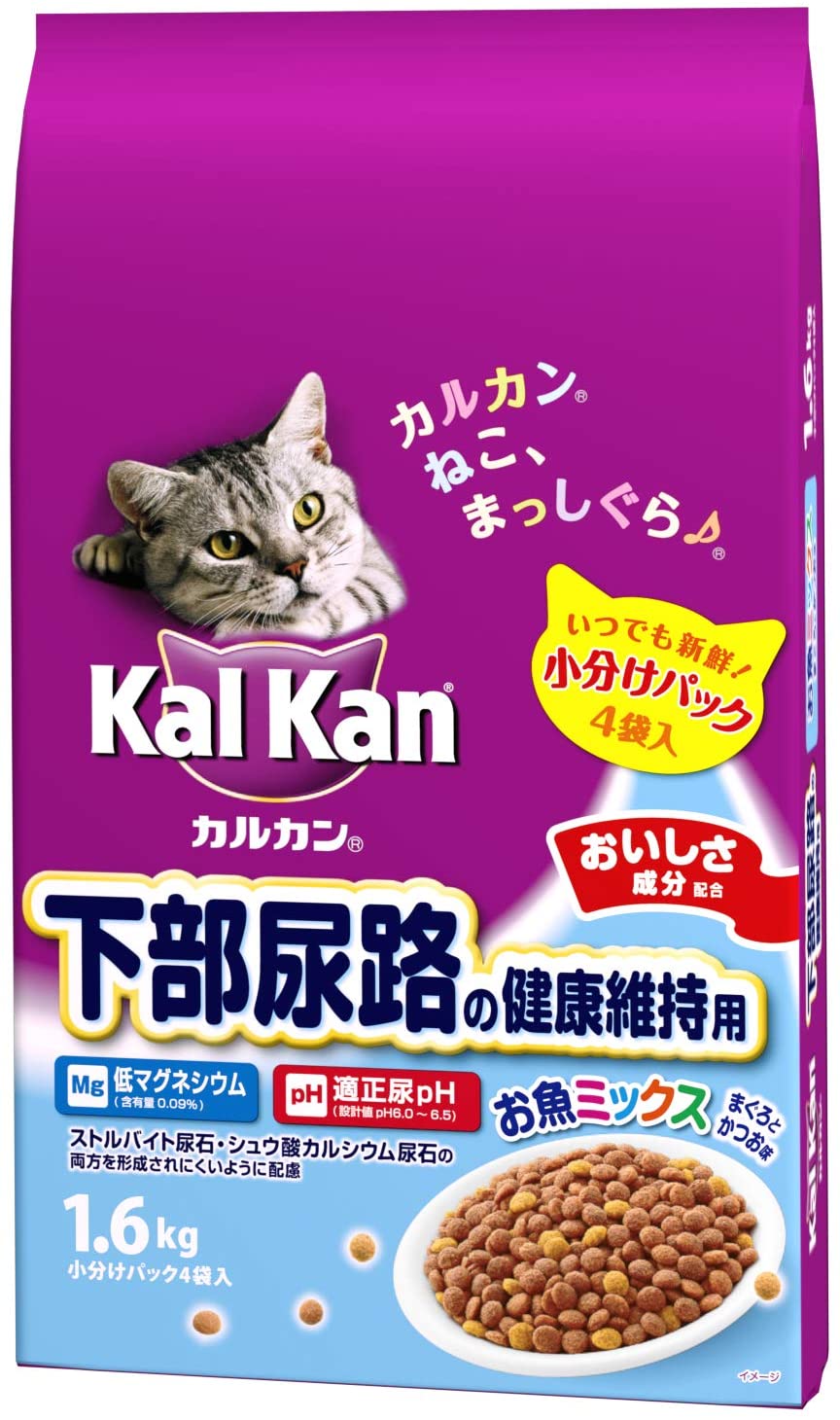 今年人気のブランド品や ドライ カルカン 下部尿路の健康維持用 1.6キログ キャットフード まぐろとかつお味 お魚ミックス キャットフード -  flaviogimenis.com.br