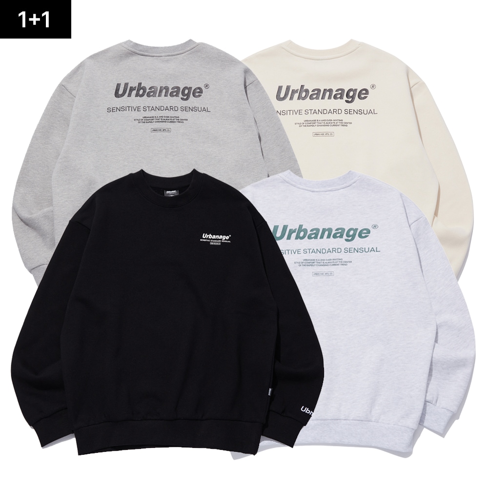 [1 1] Color Sensual Over Sweatshirts (4 Colors)