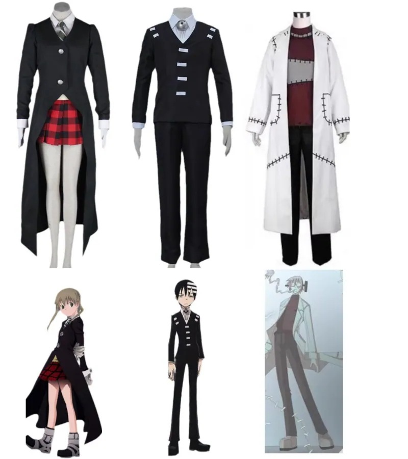 魂師maka馬嘉装cos服魂師死神徳基徳索達恩博士コスプレ服装