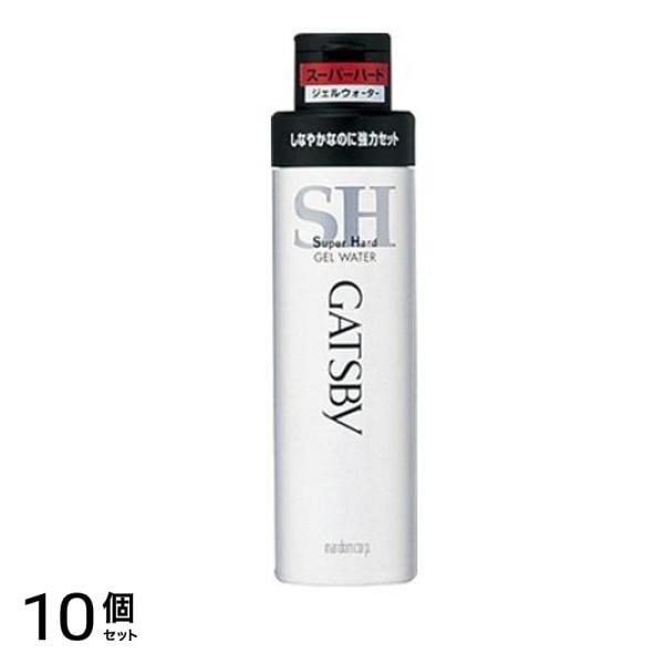 ギャツビー(GATSBY) ジェルウォーター スーパーハード 200mL 10個セットその他