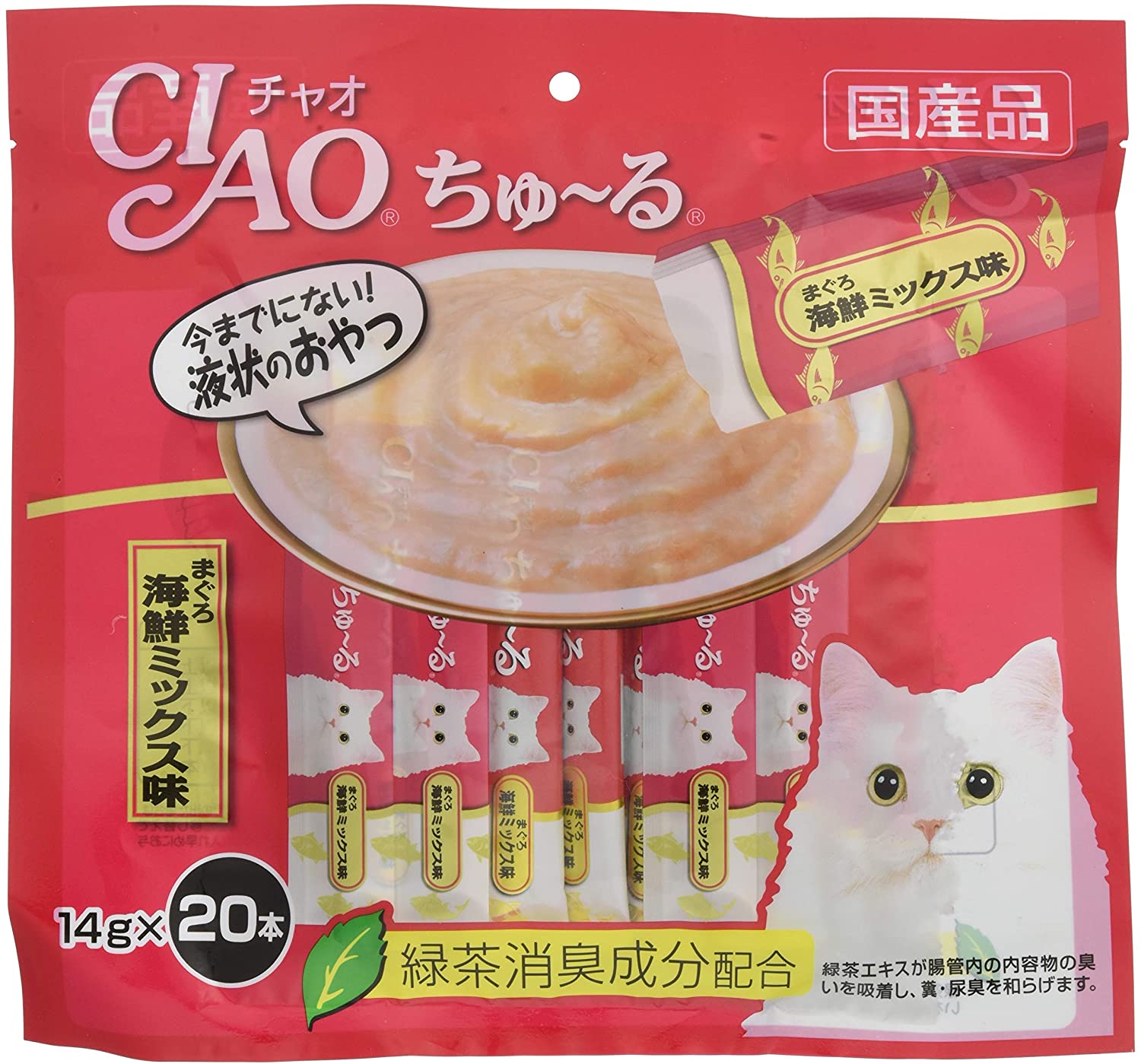 [Qoo10] いなばペットフード : チャオ (CIAO) 猫用おやつ ちゅる : ペット