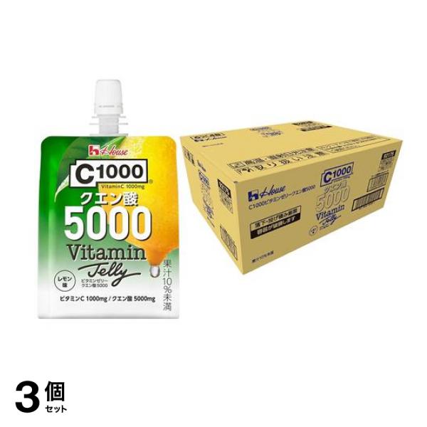 C1000ビタミンゼリークエン酸5000 180g× 24袋 3個セット