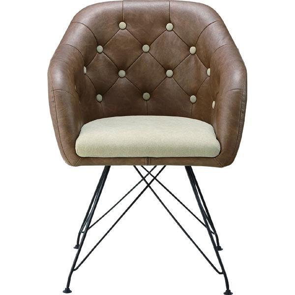 ダイニングチェア 肘付き レザー おしゃれ 安い アイアン チェアー 椅子 イス 23,678円