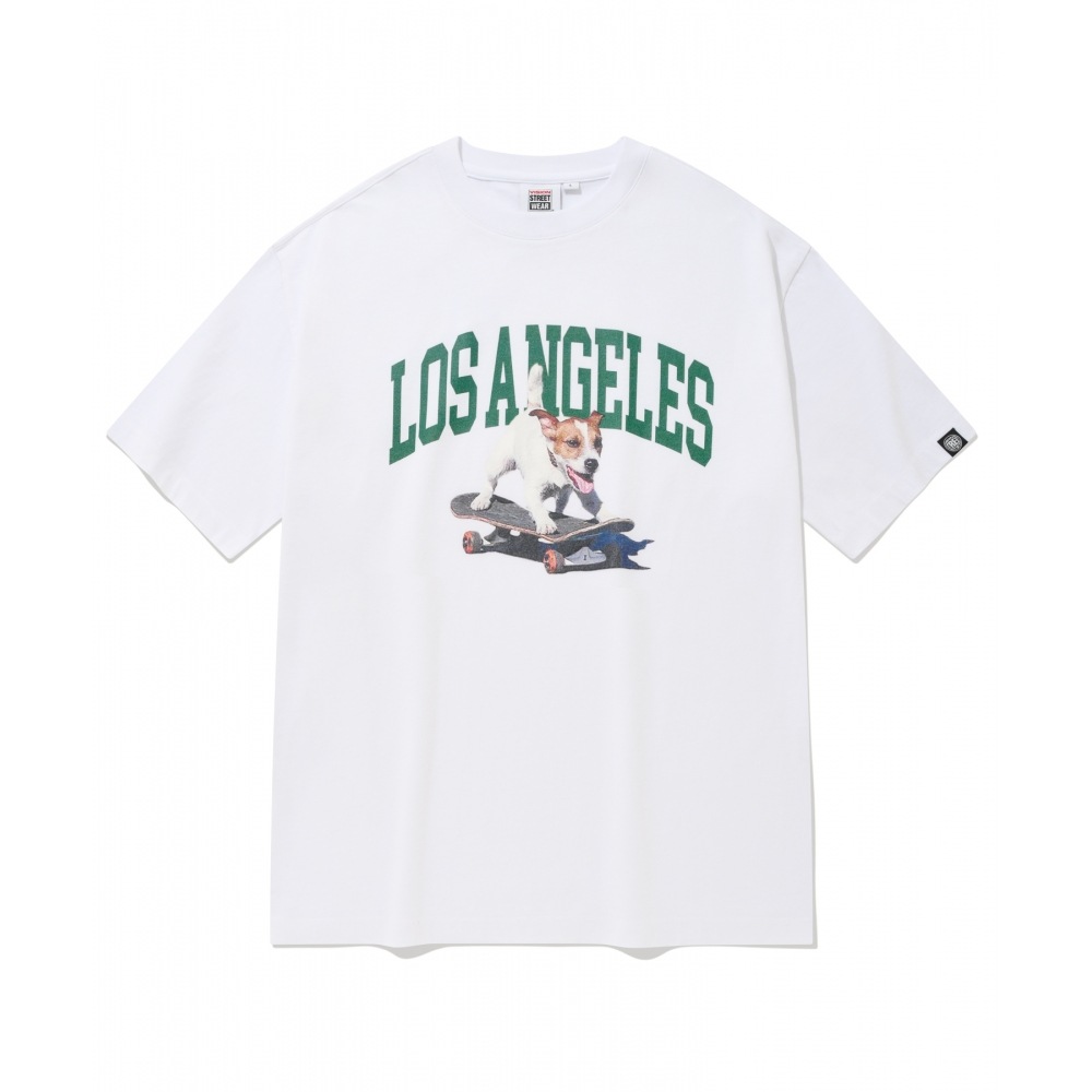 VISION StreetWEAR VSW パピー T シャツ ホワイト