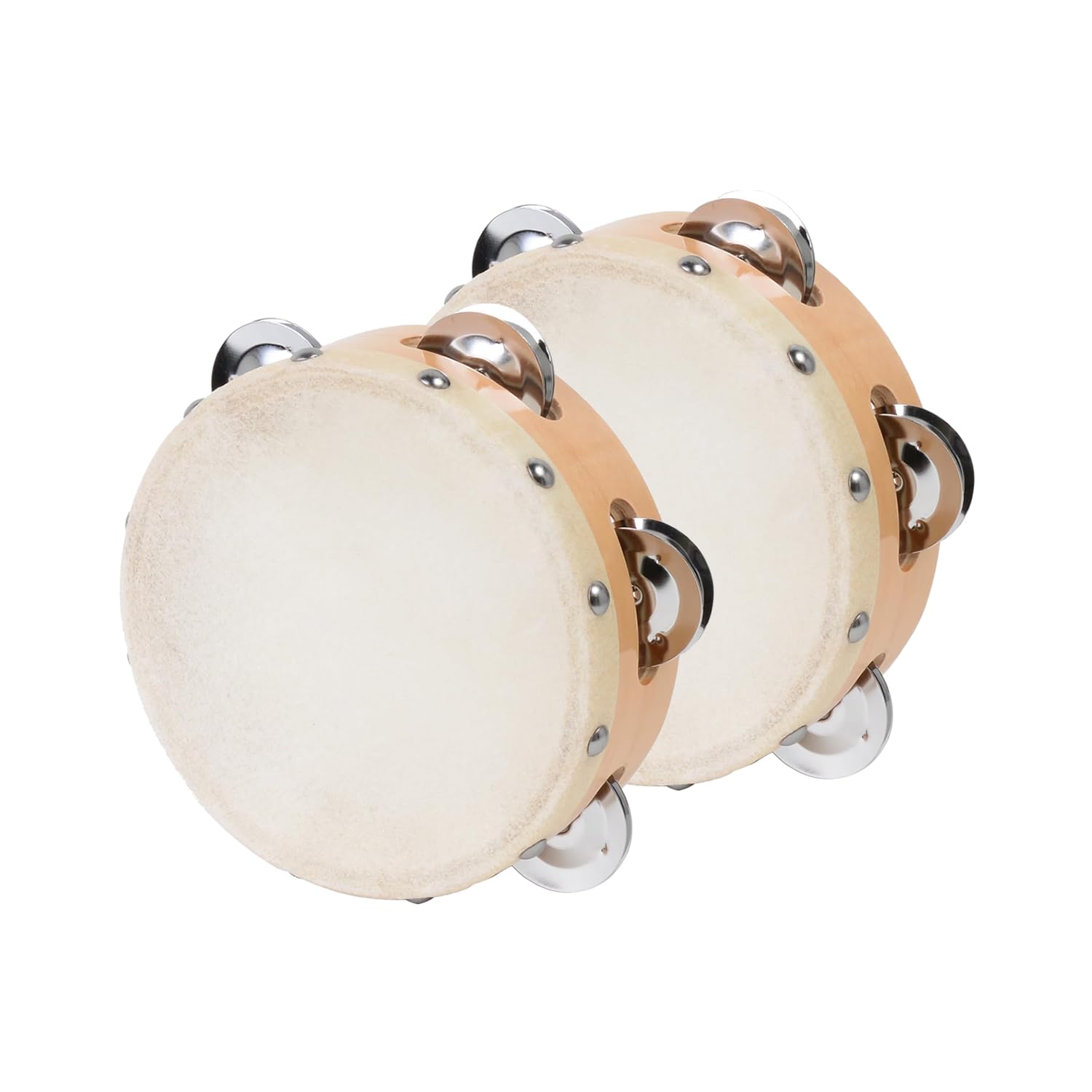 KC 皮付きタンバリン カーフスキン 15cm TCS-15/5 2個セット 5,400円