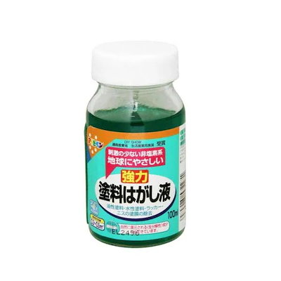 他サイト： アサヒペン 塗料はがし液 100mL　非塩素系塗料はがし液 生分解性塗装剥がし ペンキはがしの商品画像