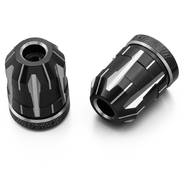 D99724 PREMIUM ZONE バーエンド ホンダ(M6)用 TECHNO アッシュシルバー 5,661円