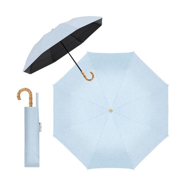 大河商事 solshade028 杢ブルー 日傘