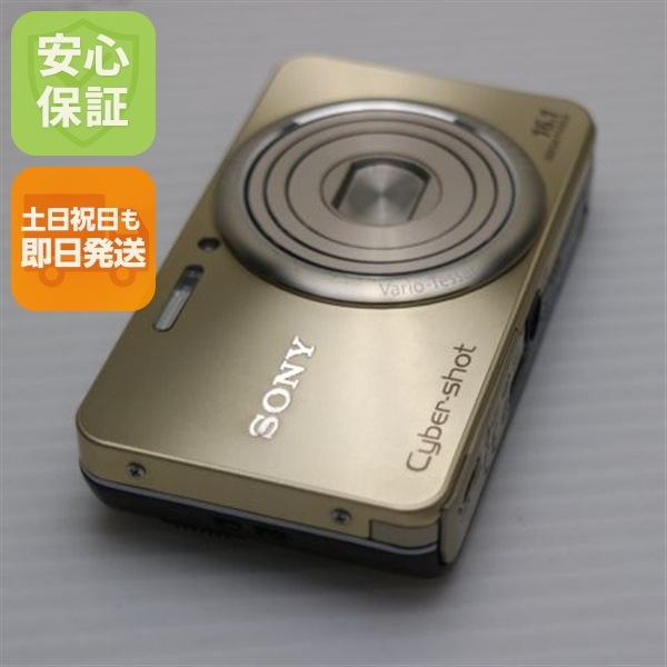 美品 Cyber-shot DSC-W570 ゴールド SONY デジカメ 47