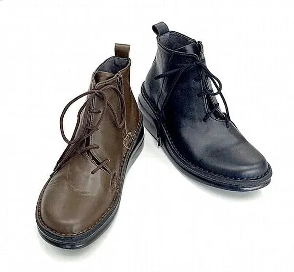 ブーティー ブーツ レディースシューズ レディースファッション 靴 レースアップ クッション性 快適