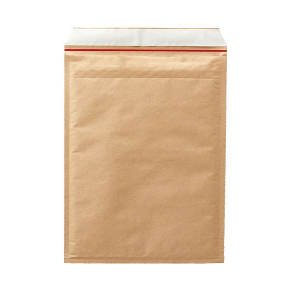 TANOSEE クッション封筒 A4ワイド用 内寸260×350mm 茶 1ケース（100枚） 6,730円