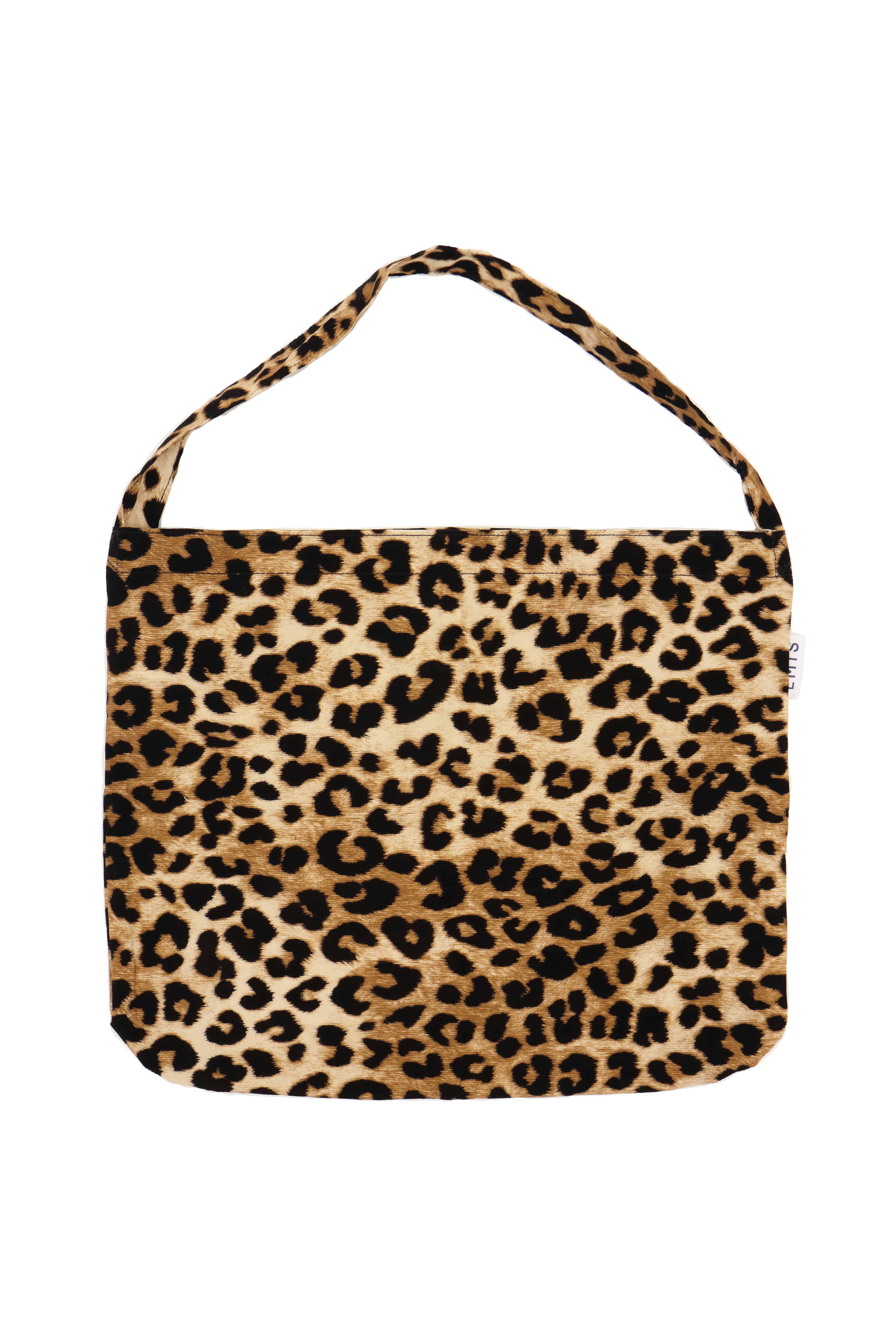 【EMIS】 NEW LEOPARD CORDUROY ECO BAG : BEIGE