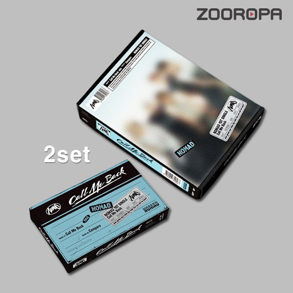 [2종세트] 노매드 NOMAD Call Me Back 싱글 1집 CD + TAPE